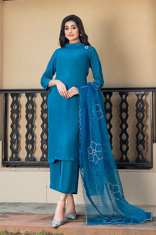 Tabeer-Teal Blue
