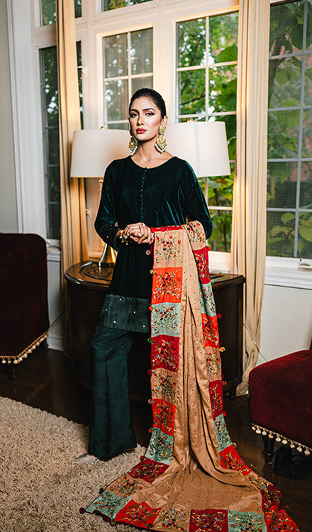 NOURAN BIEGE SHAWL